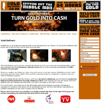 Gold Refiners Home Page